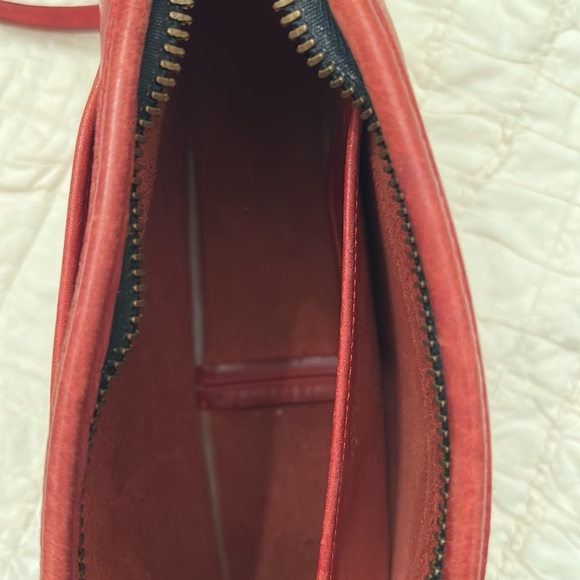 Vintage Red Coach Purse - Picture 8 of 11